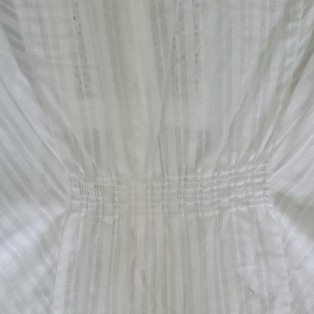 Express White Blouse with Eyelet Design - Picture 4 of 10